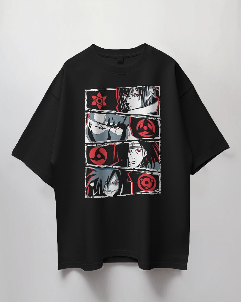 Naruto Sharingan Masters Oversized T-Shirt